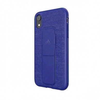 Originalus Adidas dėklas SP Grip Case iPhone Xr Mėlynas 3