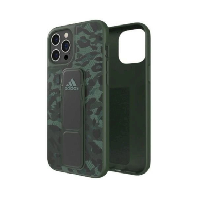 Originalus Adidas dėklas SP Grip Case Leopard iPhone 12 Pro Max žalias/ 43723 1