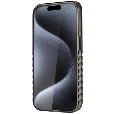 Originalus Audi dėklas IML Big Logo MagSafeiPhone 15 Pro - Juodas 4