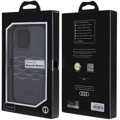 Originalus Audi dėklas IML MagSafeiPhone 13 Pro / 13 - Juodas 6