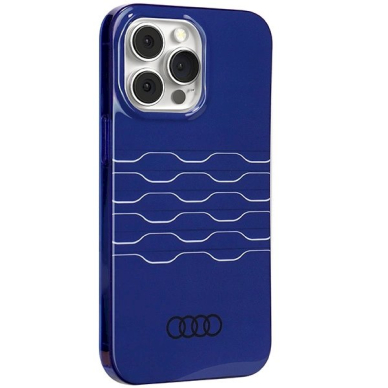 Originalus Audi dėklas IML MagSafeiPhone 13 Pro / 13 - mėlynas 2