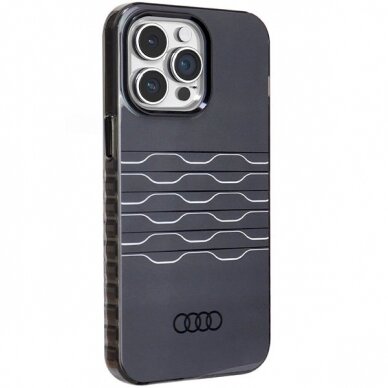 Originalus Audi dėklas IML MagSafeiPhone 14 Pro Max - Juodas 5