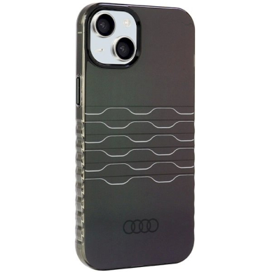 Originalus Audi dėklas IML MagSafeiPhone 15 Plus / 14 Plus - Juodas 5