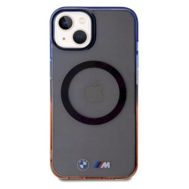 Originalus BMW dėklas Gradient Bumper MagSafeiPhone 15 Plus / 14 Plus - pilkas 2