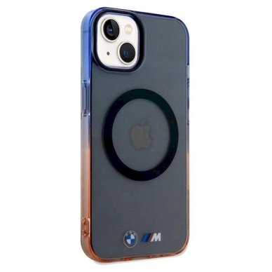 Originalus BMW dėklas Gradient Bumper MagSafeiPhone 15 Plus / 14 Plus - pilkas 3