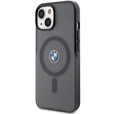 Originalus BMW dėklas IML Signature MagSafeiPhone 15 Plus / 14 Plus - juodas 1