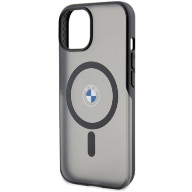 Originalus BMW dėklas IML Signature MagSafeiPhone 15 Plus / 14 Plus - juodas 5