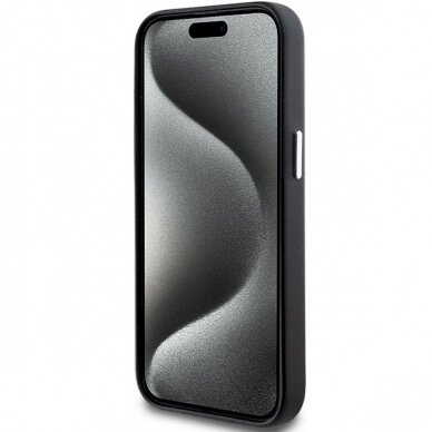 Originalus BMW dėklas Signature Wrapped Metal MagSafeiPhone 14/15/13 - juodas 4