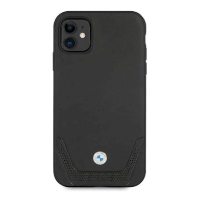 Originalus dėklas BMW BMHCN61RSWPK iPhone 11 6,1" / Xr  Juodas hardcase Leather Perforate 2