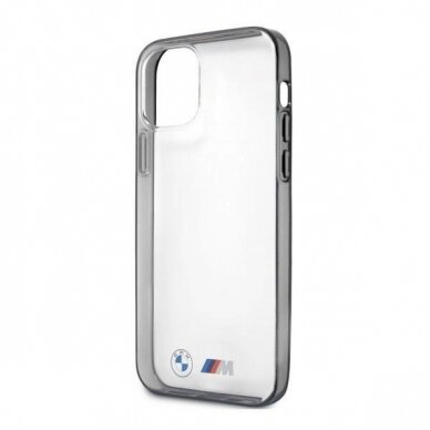 Originalus dėklas BMW BMHCP12LMBTOK iPhone 12 Pro Max 6,7" Permatomas hardcase Sandblast 5