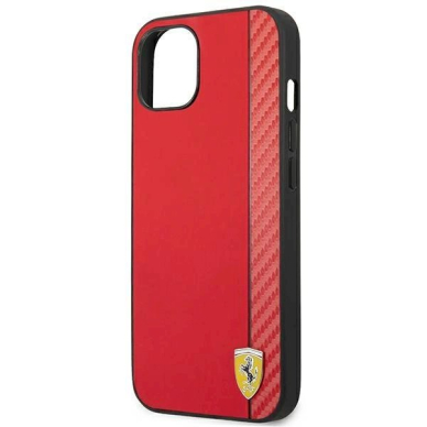 Originalus dėklas Ferrari FEHCP14MAXRE iPhone 14 Plus 6.7  Raudonas hardcase Carbon 6