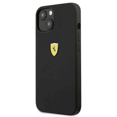 Originalus dėklas Ferrari FESSIHCP13MBK iPhone 13 6.1  Juodas hardcase Silicone 1