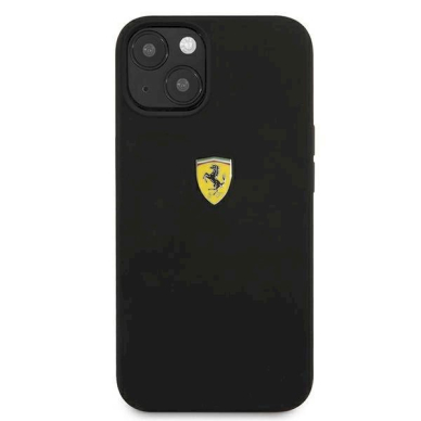 Originalus dėklas Ferrari FESSIHCP13MBK iPhone 13 6.1  Juodas hardcase Silicone 2