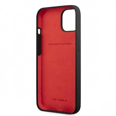 Originalus dėklas Ferrari FESSIHCP13SBK iPhone 13 mini 5.4  Juodas hardcase Silicone 6