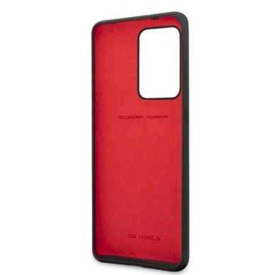 Originalus dėklas Ferrari Hardcase FESSIHCS69BK S20 Ultra G988 Juodas Silicone 5