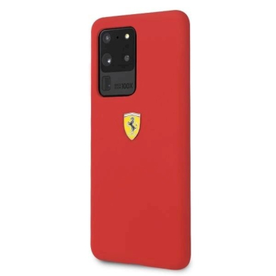 Originalus dėklas Ferrari Hardcase FESSIHCS69RE S20 Ultra G988 Raudonas Silicone 1