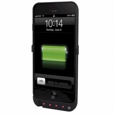 Originalus dėklas Ferrari PowerCase FEFOMFPCP6BK iPhone 6