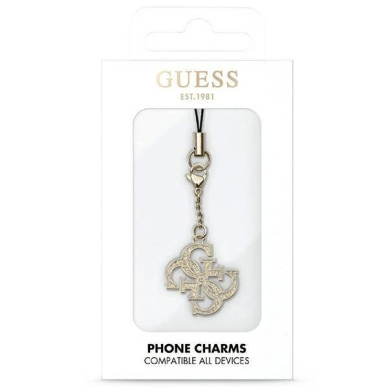 Originalus dėklas Guess Dėklas GUCPM4GID Phone Apyrankė 4G Glitter Charm 1