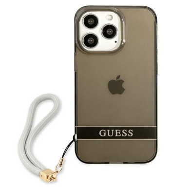 Originalus dėklas Guess GUHCP13LHTSGSK iPhone 13 Pro juodas 3