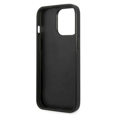 Originalus dėklas Karl Lagerfeld KLHCP13LMNMP1K iPhone 13 Pro / 13 6.1 hardcase Juodas Monogram Plaque 6