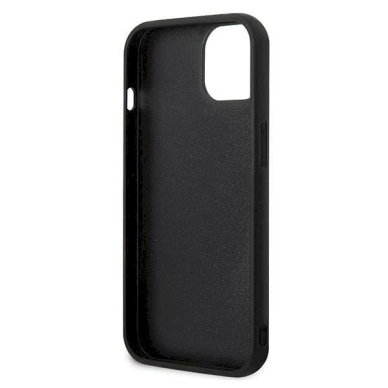 Originalus dėklas Karl Lagerfeld KLHCP13M3DKPK iPhone 13 6,1"  Juodas hardcase Ikonik Patch 6