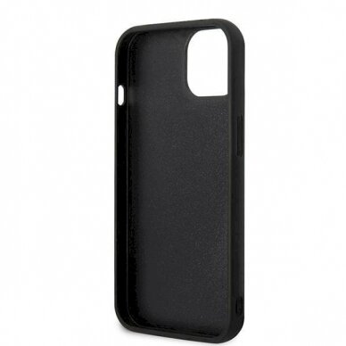 Originalus dėklas Karl Lagerfeld KLHCP13S3DKPK iPhone 13 mini 5,4 "Juodas hardcase Ikonik Patch 6