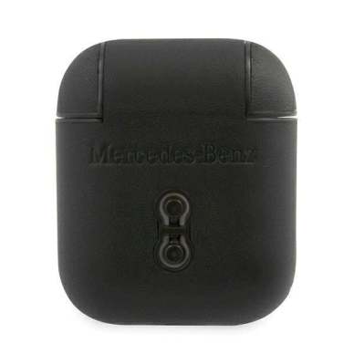 Originalus dėklas Mercedes Electronic Line case skirta AirPods 1/2 - Juodas 1