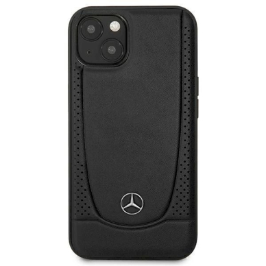 Originalus dėklas Mercedes MEHCP14MARMBK iPhone 14 Plus 6.7 Juodas hardcase Leather Urban 2