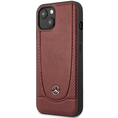 Originalus dėklas Mercedes MEHCP14MARMRE iPhone 14 Plus 6.7 Raudonas hardcase Leather Urban Bengale 1