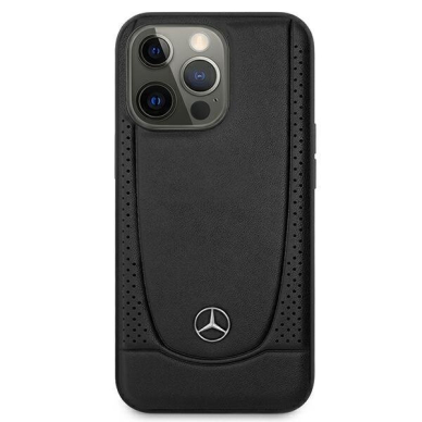 Originalus dėklas Mercedes MEHCP15XARMBK iPhone 15 Pro Max 6.7  Juodas hardcase Leather Urban 2