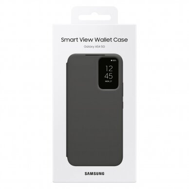 Dėklas Samsung Smart View Wallet Samsung Galaxy A54 5G Juodas (EF-ZA546CBEGWW) 4