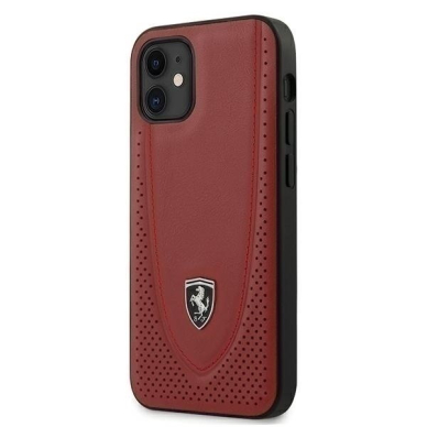 Originalus Ferrari Dėklas Feogohcp12Sre Iphone 12 Mini Raudonas Off Track Perforated 1