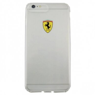 Originalus Ferrari dėklas  Hardcase FEHCP7TR1 iPhone 7/8 /SE 2020 / SE 2022 Permatomas