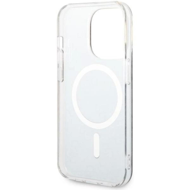 Originalus Guess dėklas 4G MagSafe case for iPhone 14 Pro - Juodas 5