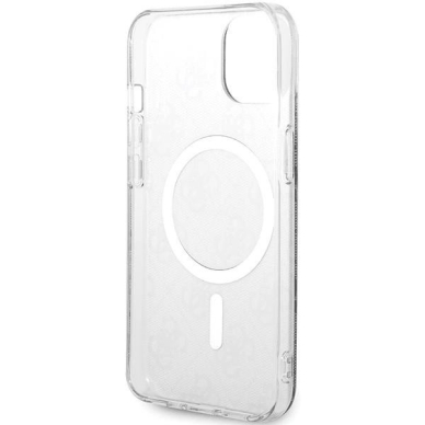 Originalus Guess dėklas 4G MagSafeiPhone 15 Plus / 14 Plus - Juodas 5