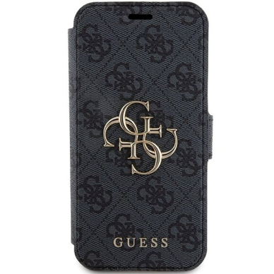 Originalus Guess dėklas 4G Metal LogoiPhone 15 Pro - Pilkas 2