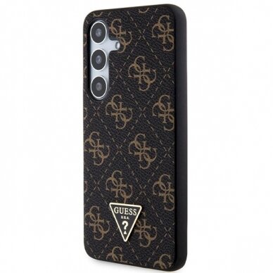 Originalus Guess dėklas 4G TriangleSamsung Galaxy S24+ - Juodas 1