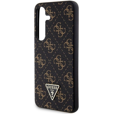 Originalus Guess dėklas 4G TriangleSamsung Galaxy S24 - Juodas 5