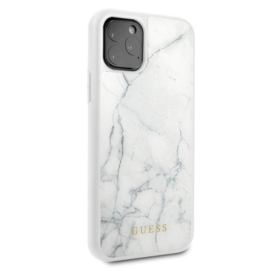 Originalus Guess Dėklas Guhcn58Hymawh Iphone 11 Pro Baltas Marble UGLX912 4