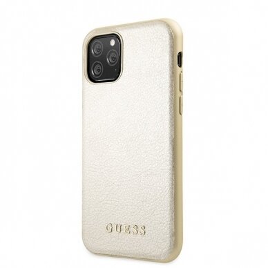 Originalus Guess Dėklas Guhcn58Iglgo Iphone 11 Pro Auksinis Hard Case Iridescent 1