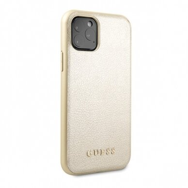 Originalus Guess Dėklas Guhcn58Iglgo Iphone 11 Pro Auksinis Hard Case Iridescent 4