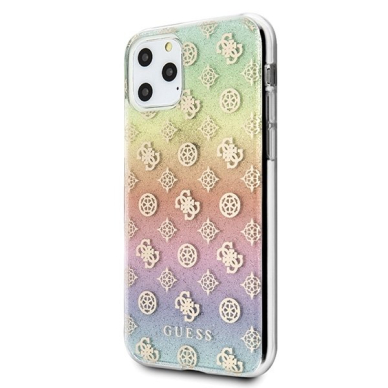 Originalus Guess Dėklas Guhcn58Peoml Iphone 11 Pro Multicolor Nugarėlė Iridescent 4G Peony 1