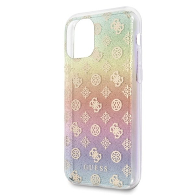 Originalus Guess Dėklas Guhcn58Peoml Iphone 11 Pro Multicolor Nugarėlė Iridescent 4G Peony 2