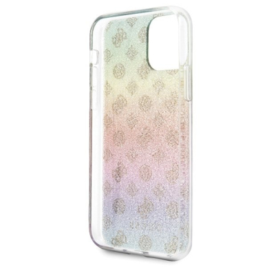 Originalus Guess Dėklas Guhcn58Peoml Iphone 11 Pro Multicolor Nugarėlė Iridescent 4G Peony 3