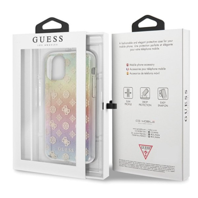 Originalus Guess Dėklas Guhcn58Peoml Iphone 11 Pro Multicolor Nugarėlė Iridescent 4G Peony 6