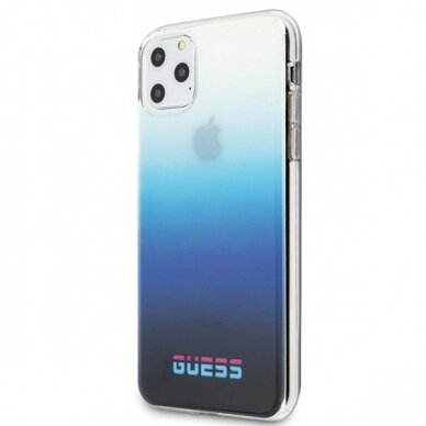 Originalus Guess Dėklas Guhcn65Dgcna Iphone 11 Pro Max Gradient Mėlynas Hard Case California UGLX912 1