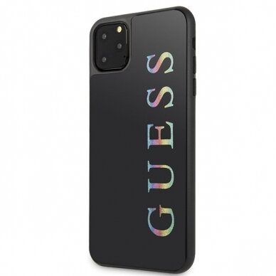 Originalus Guess Dėklas Guhcn65Lgmlbk Iphone 11 Pro Max Juodas Nugarėlė Glitter Logo 1