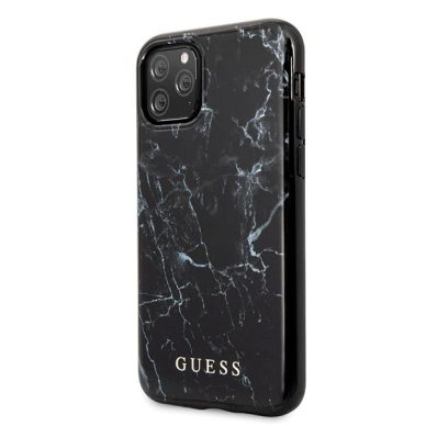 Originalus Guess Dėklas Guhcn65Pcumabk Iphone 11 Pro Max Juodas Marble 1