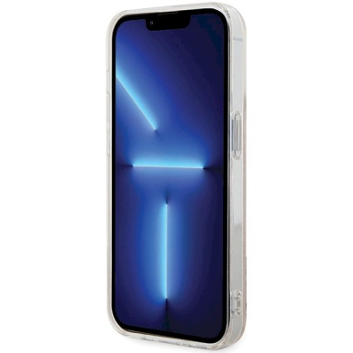 Originalus Guess dėklas IML 4G MagSafeiPhone 15 Pro - Rožinis 4