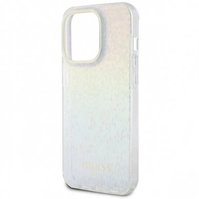 Originalus Guess dėklas IML Faceted Mirror Disco IridescentiPhone 14 Pro Max - Įvariaspalvis 5